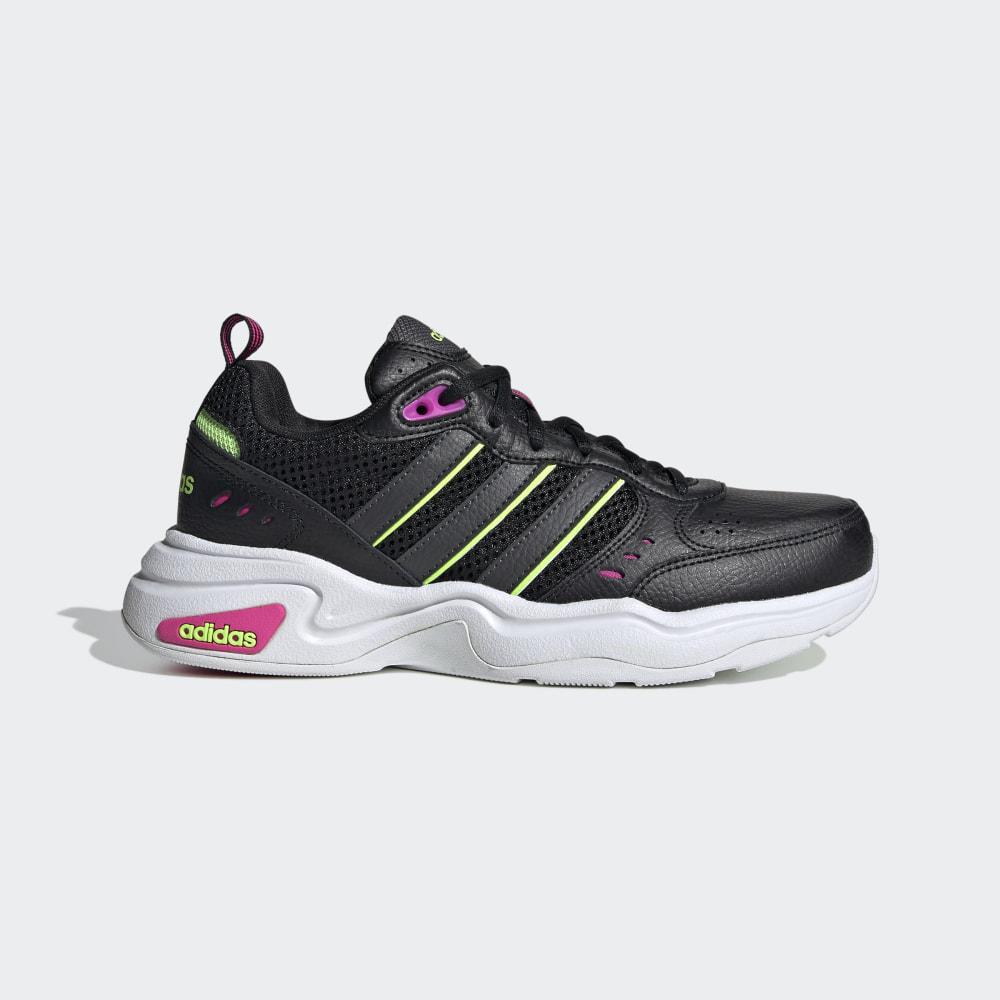 Tenisi Adidas Strutter Dama Romania - Negrii/Gri/Verzi EG8368